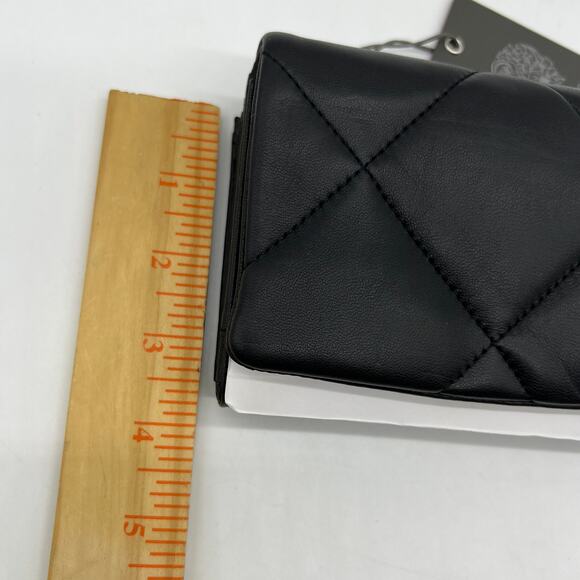 Vince Camuto Doty Wallet	Black Leather Size Small - Picture 13 of 16